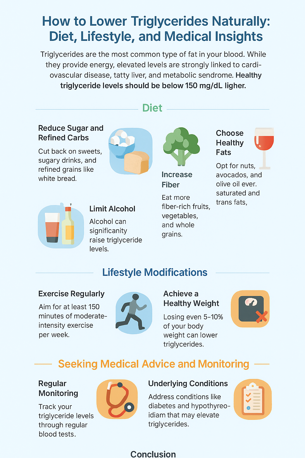 How to Lower Triglycerides Naturally: Diet, Lifestyle, and Medical Insights