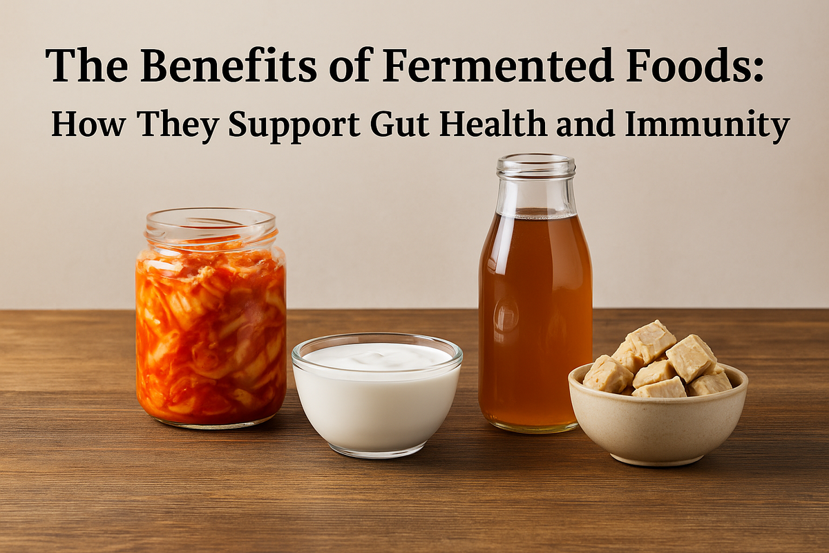 The Benefits of Fermented Foods: How They Support Gut Health and Immunity