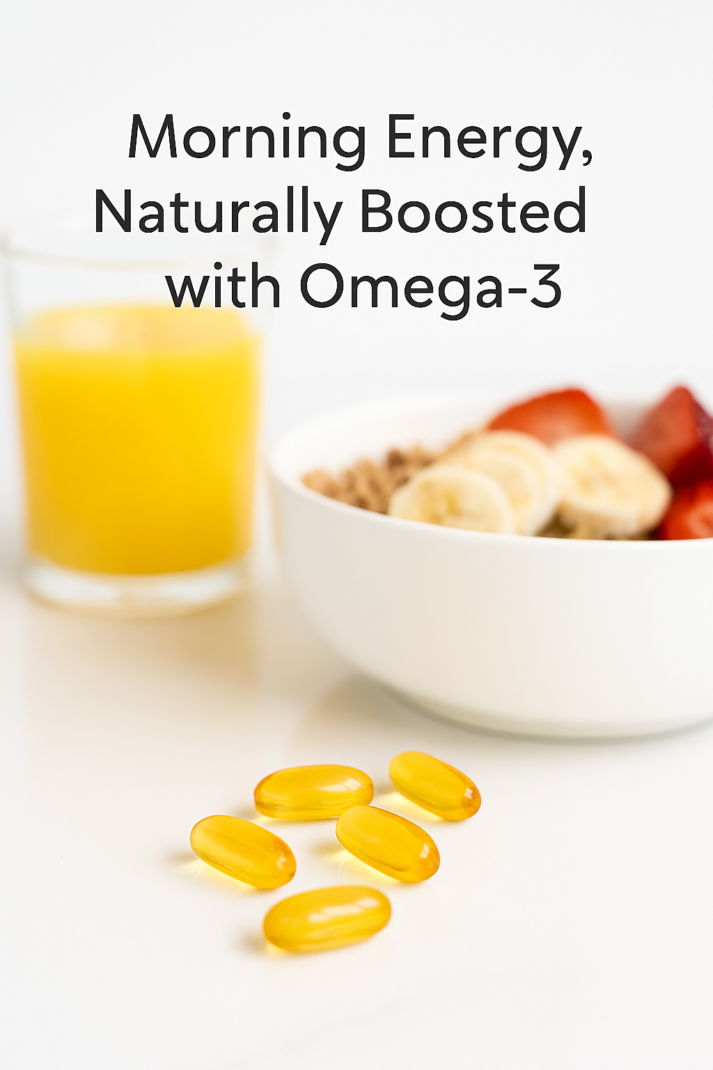 How Much Omega-3 Fish Oil Should You Take in the Morning to Boost Metabolism & Heart Health