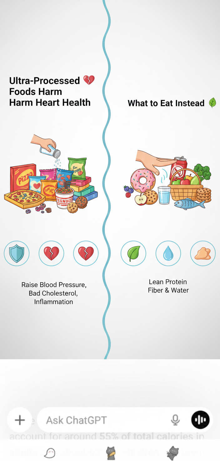 How Ultra-Processed Foods Harm Heart Health (and What to Eat Instead)