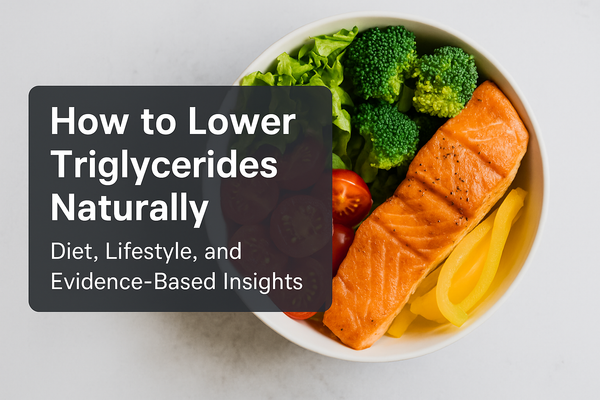 How to Lower Triglycerides Naturally: Diet, Lifestyle, and Evidence-Based Insights