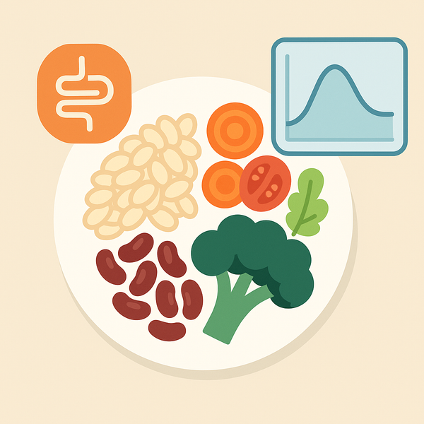 How a High-Fiber Diet Helps Stabilize Blood Sugar (Evidence-Based Guide)